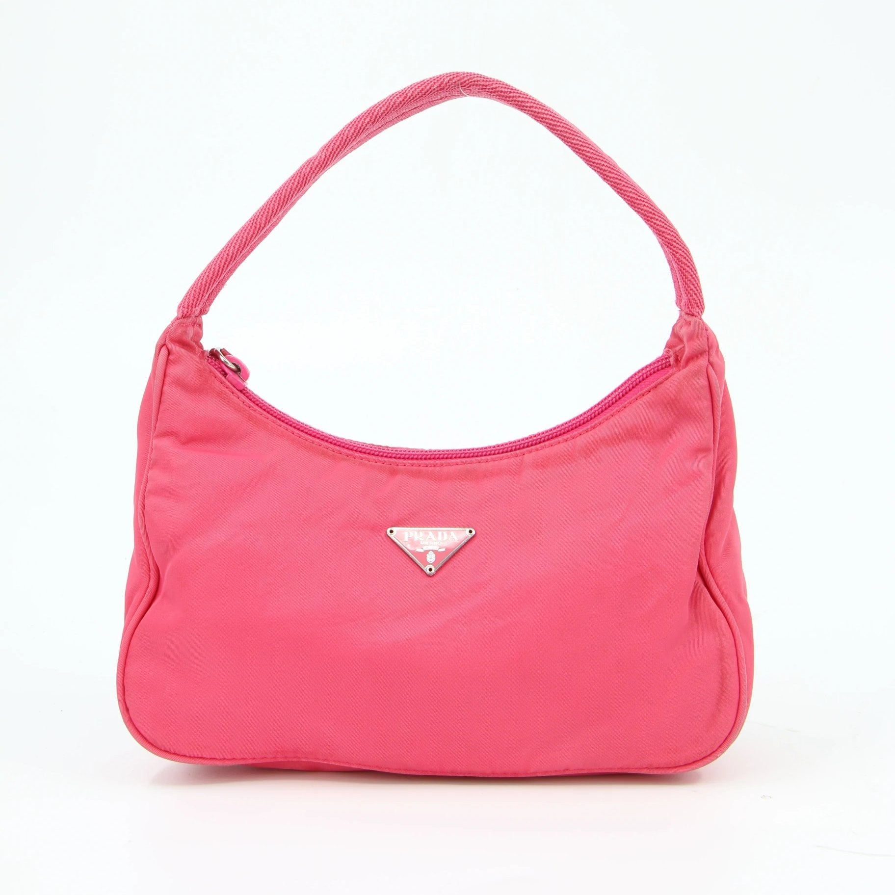 Shop PRADA RE NYLON Unisex Nylon Plain Crossbody Bag Logo Bags