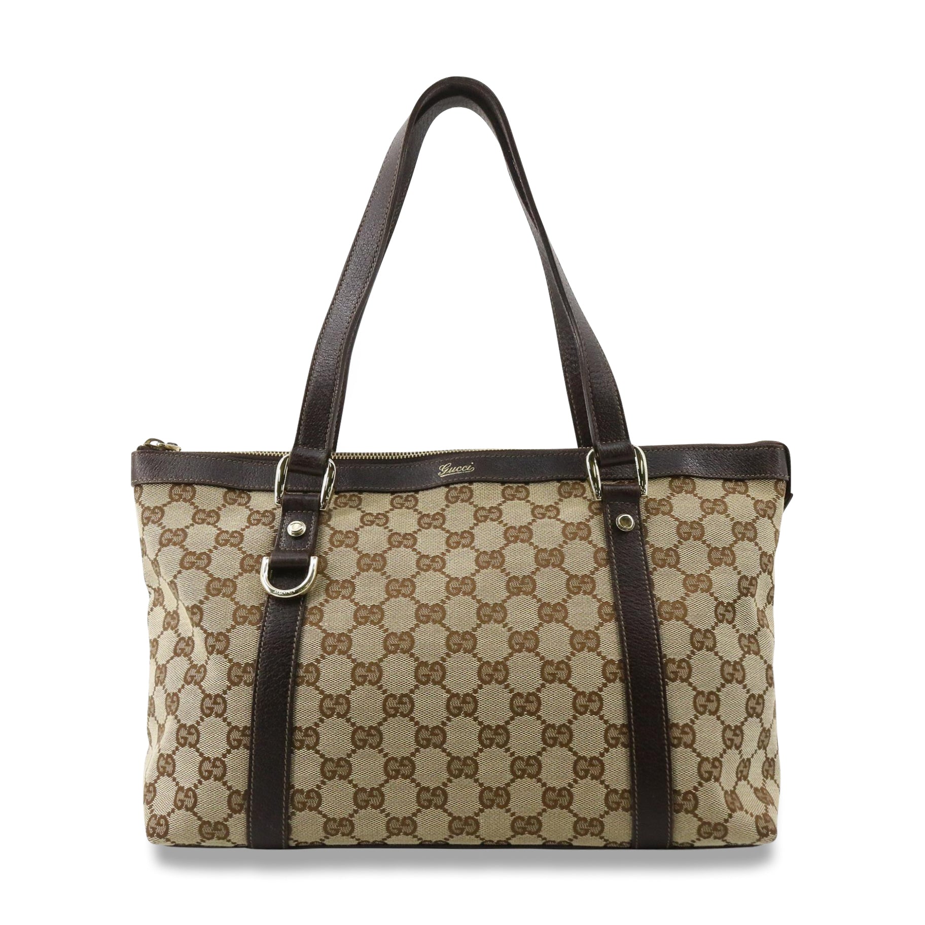 Abbey zip tote