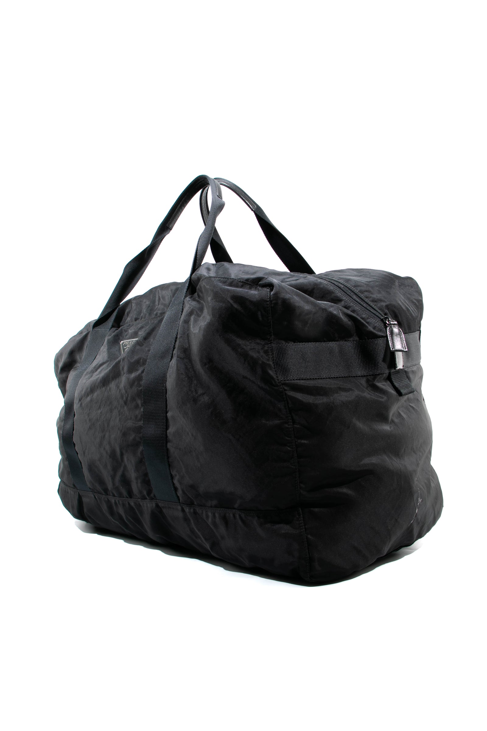 Duffle in the back