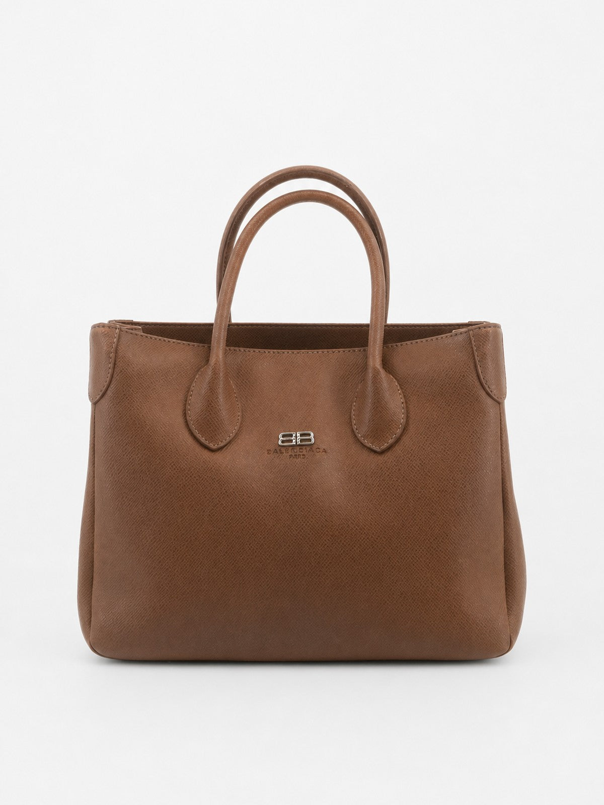 BALENCIAGA PARIS レザー トートバッグ ブラウン Balenciaga Hand Bag