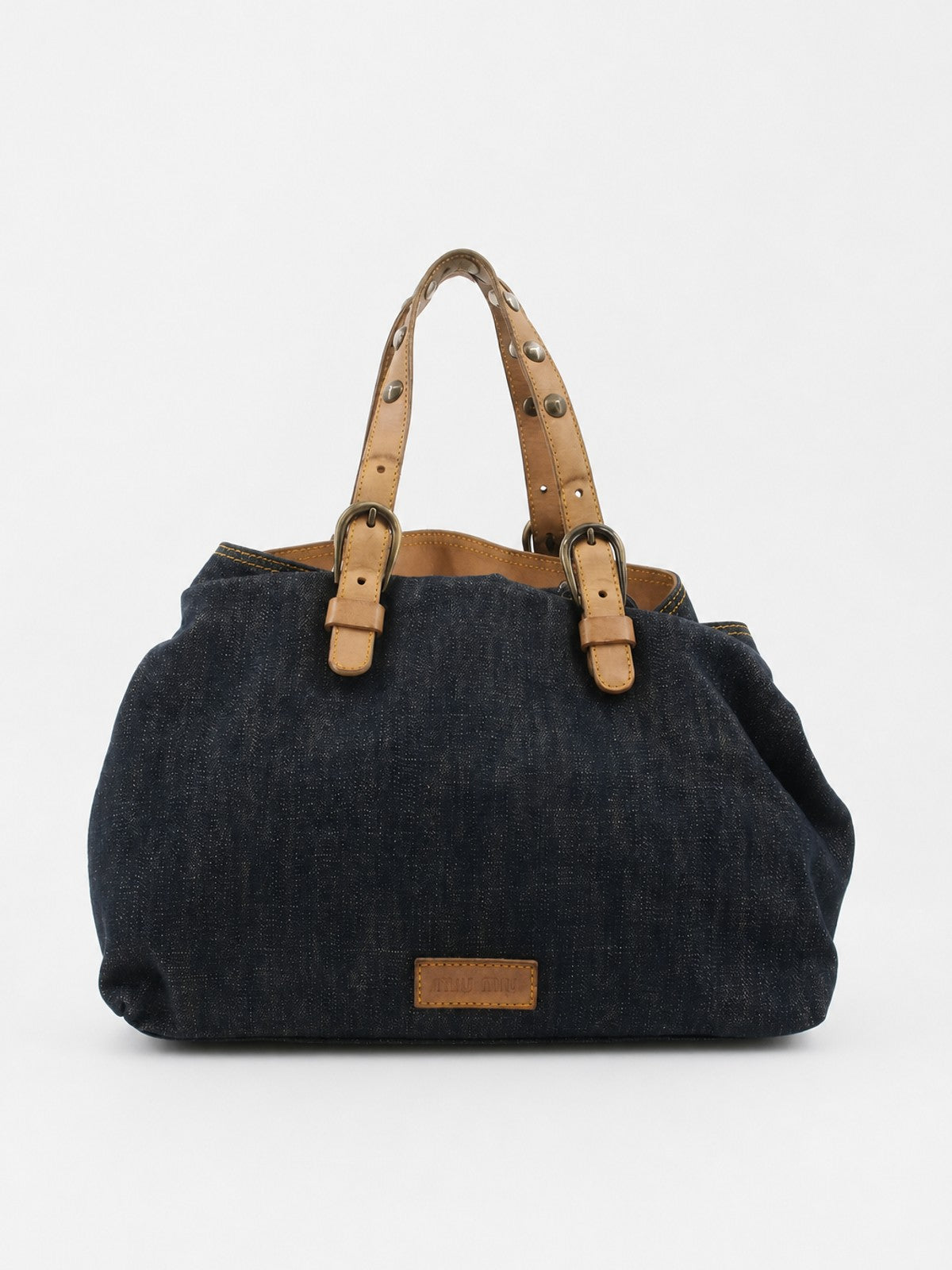 Miu Miu Shoulder Bag Blue Denim | Ref. 41076 – Collector's Cage