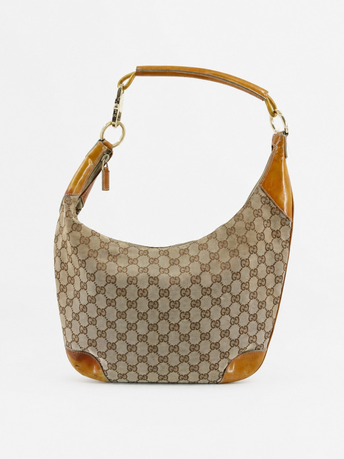 Gucci Shoulder Bag Brown Canvas | Ref. 41085 – Collector's Cage