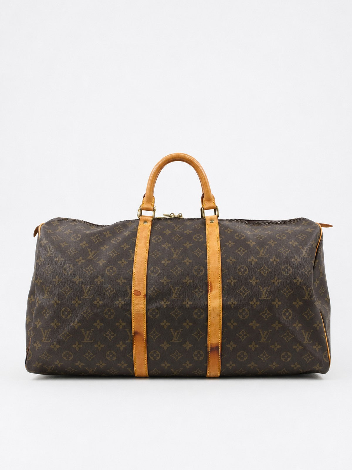 Louis Vuitton Keepall 55 Brown Canvas | Ref. 41445 – Collector's Cage