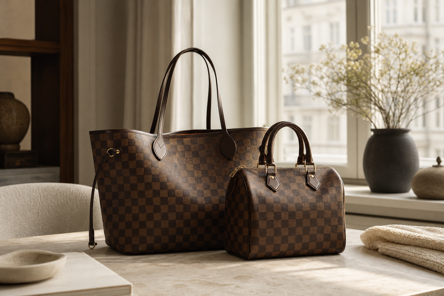Louis Vuitton Neverfull vs Speedy (2026): Hvilken hverdagsikon skal du vælge