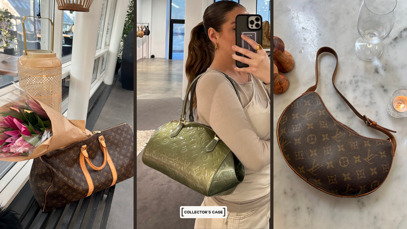 3  Louis Vuitton bags
