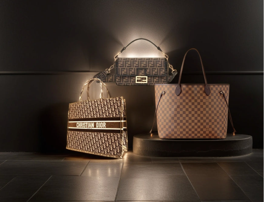 3 images of the most popular Goyard bags and how much they cost