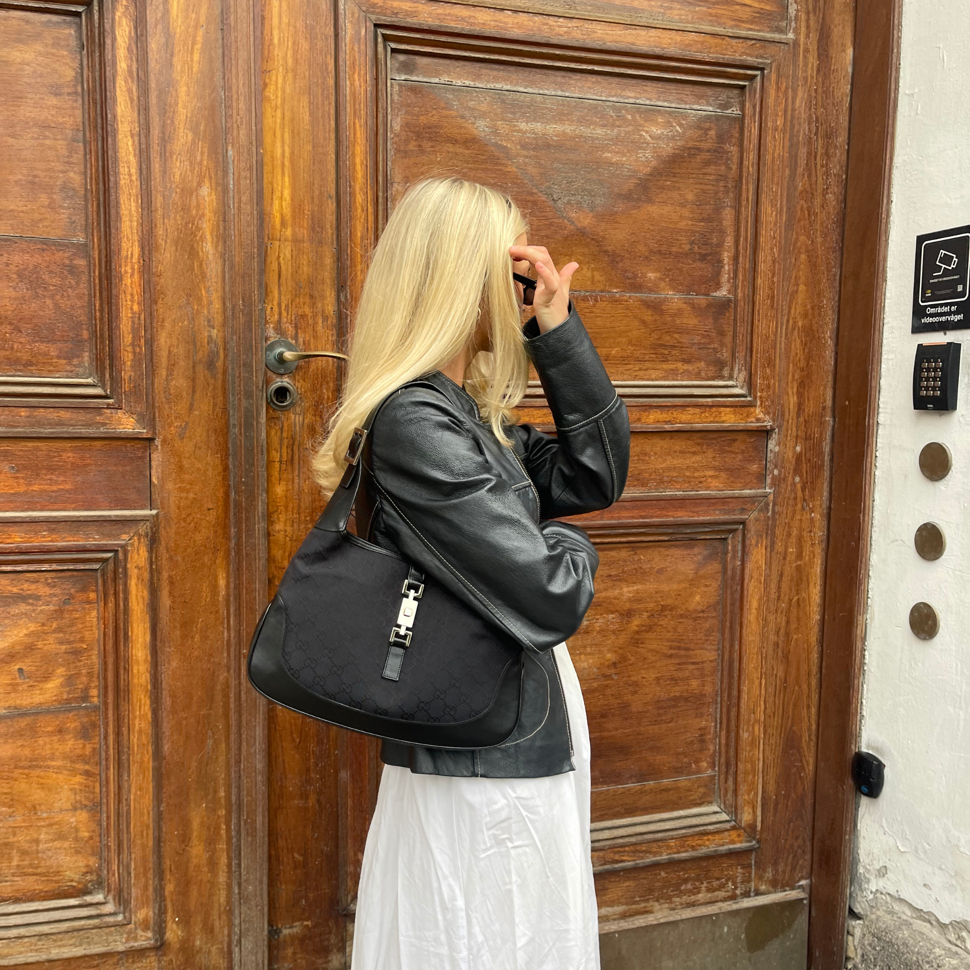 Gucci Large Jackie Brown Canvas