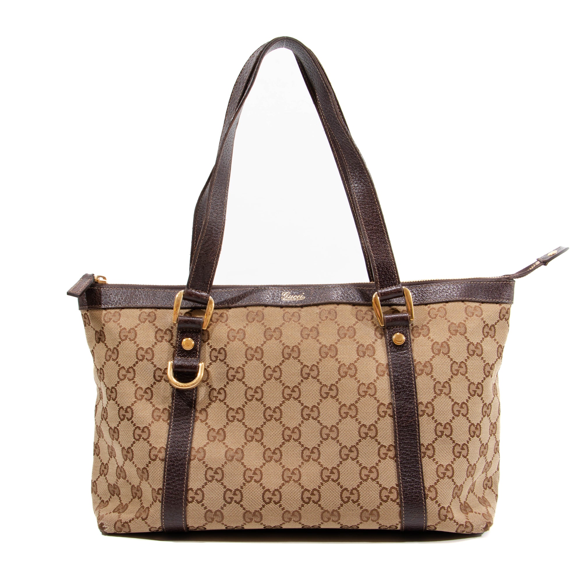 Abbey zip tote