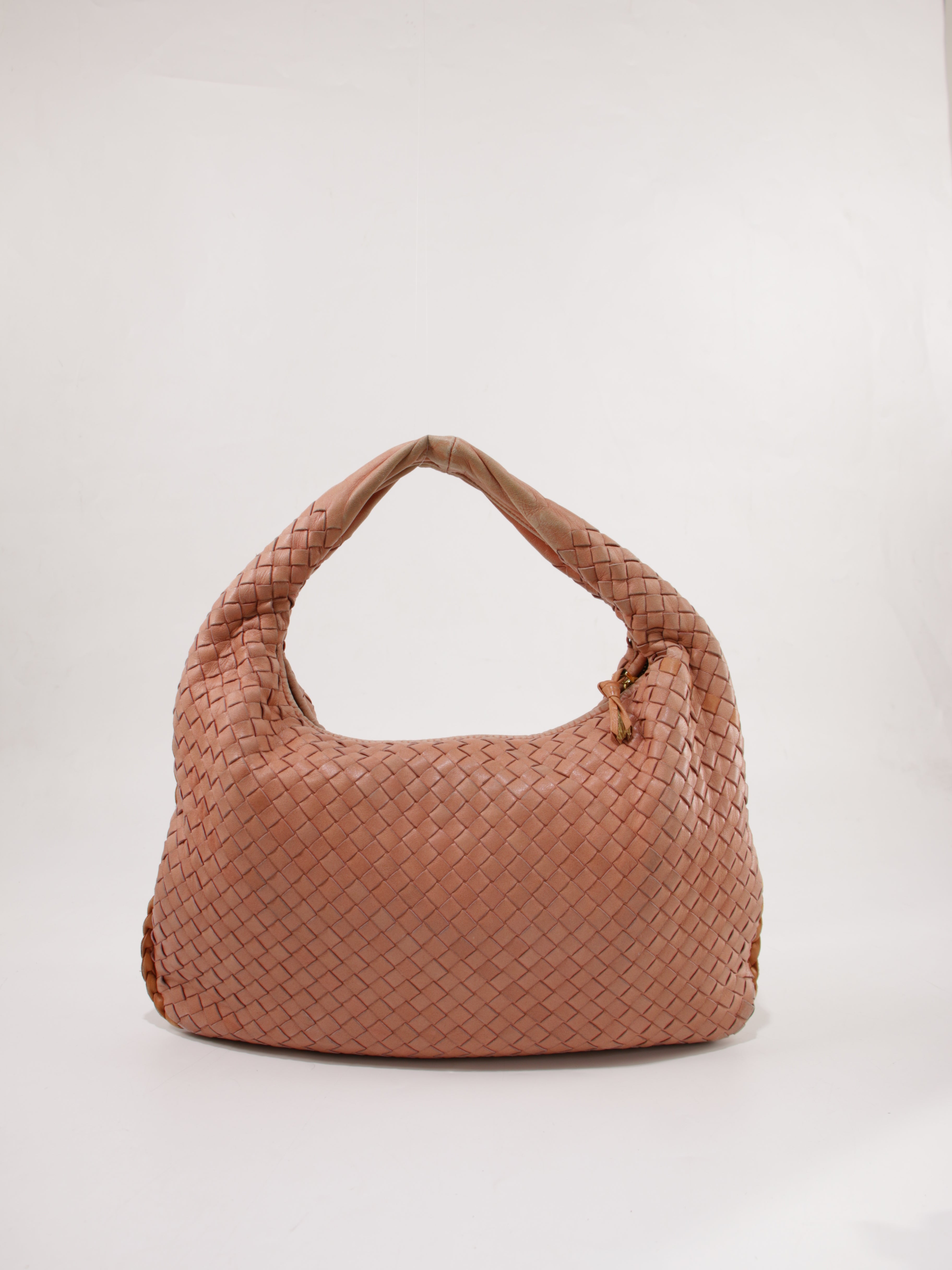 Bottega Veneta Medium Hobo Pink Leather | Ref. 5999 – Collector's Cage