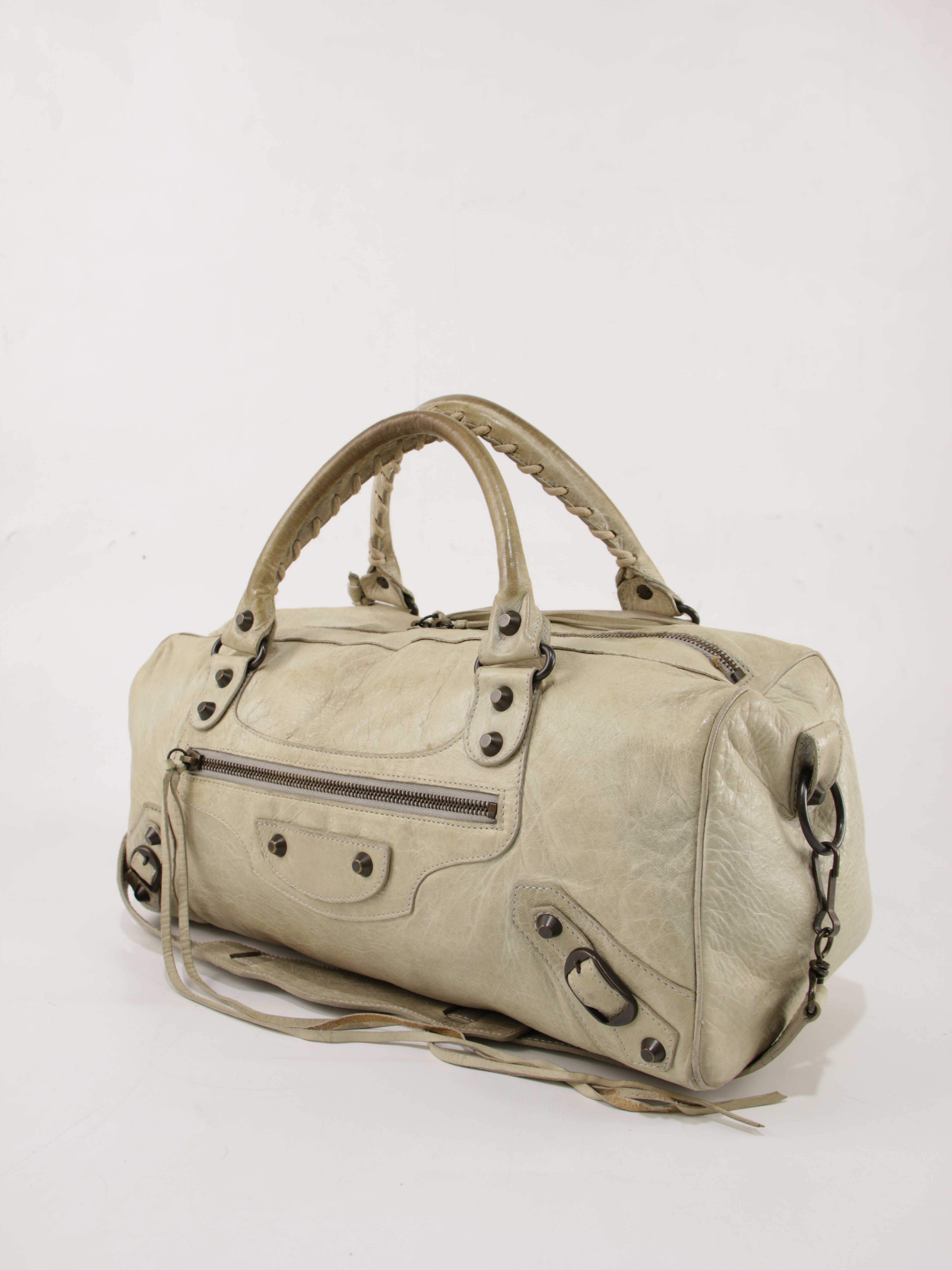 Balenciaga Twiggy Bag Black Leather – Celebrity Owned