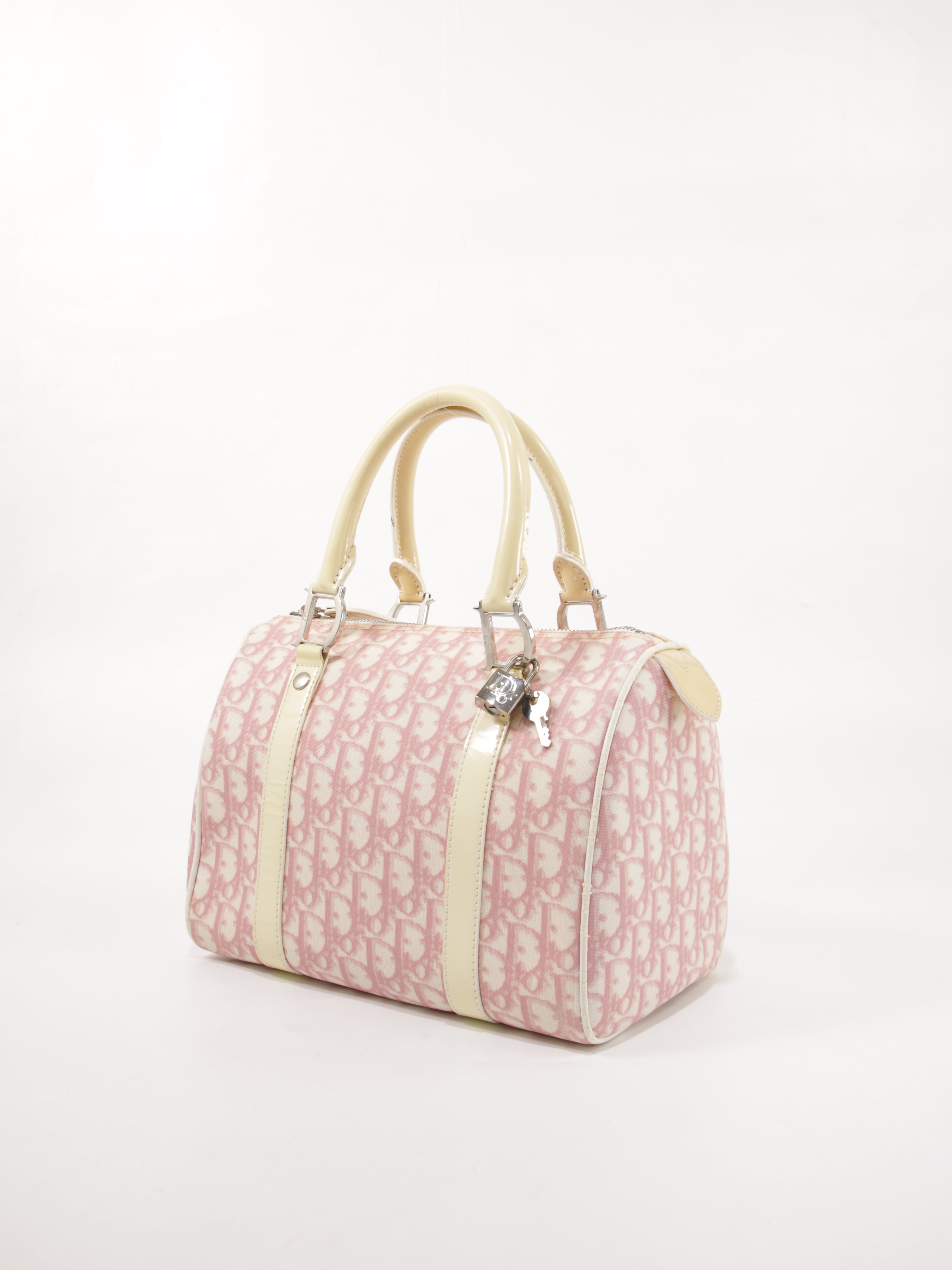 【美品】Chistian Dior  vintage handbag Vintage 1970s Christian Dior Monogram Top Handle Clutch Bag