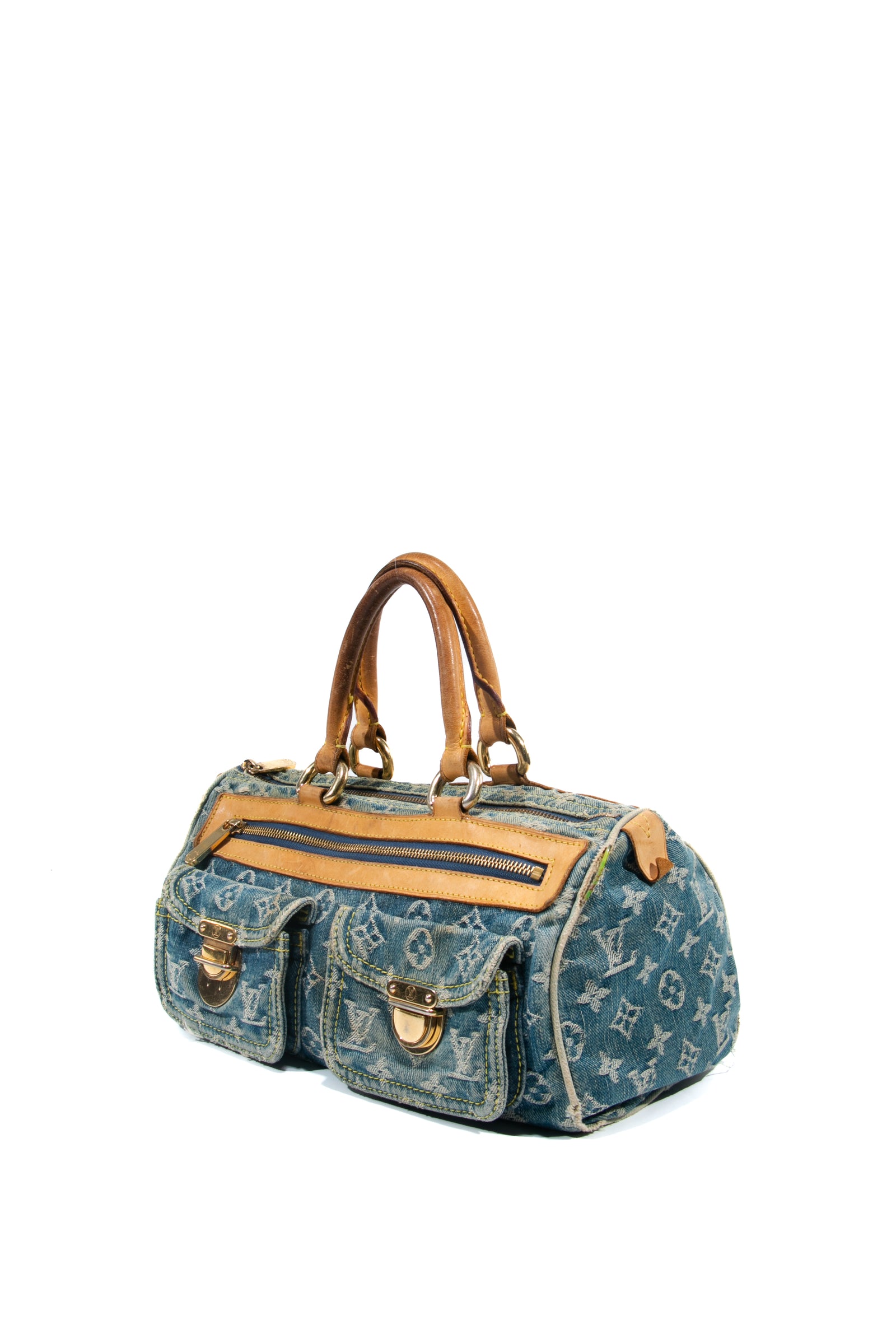 Louis Vuitton Denim Monogram Top Handle Neo Speedy Bag, Luxury, Bags &  Wallets on Carousell