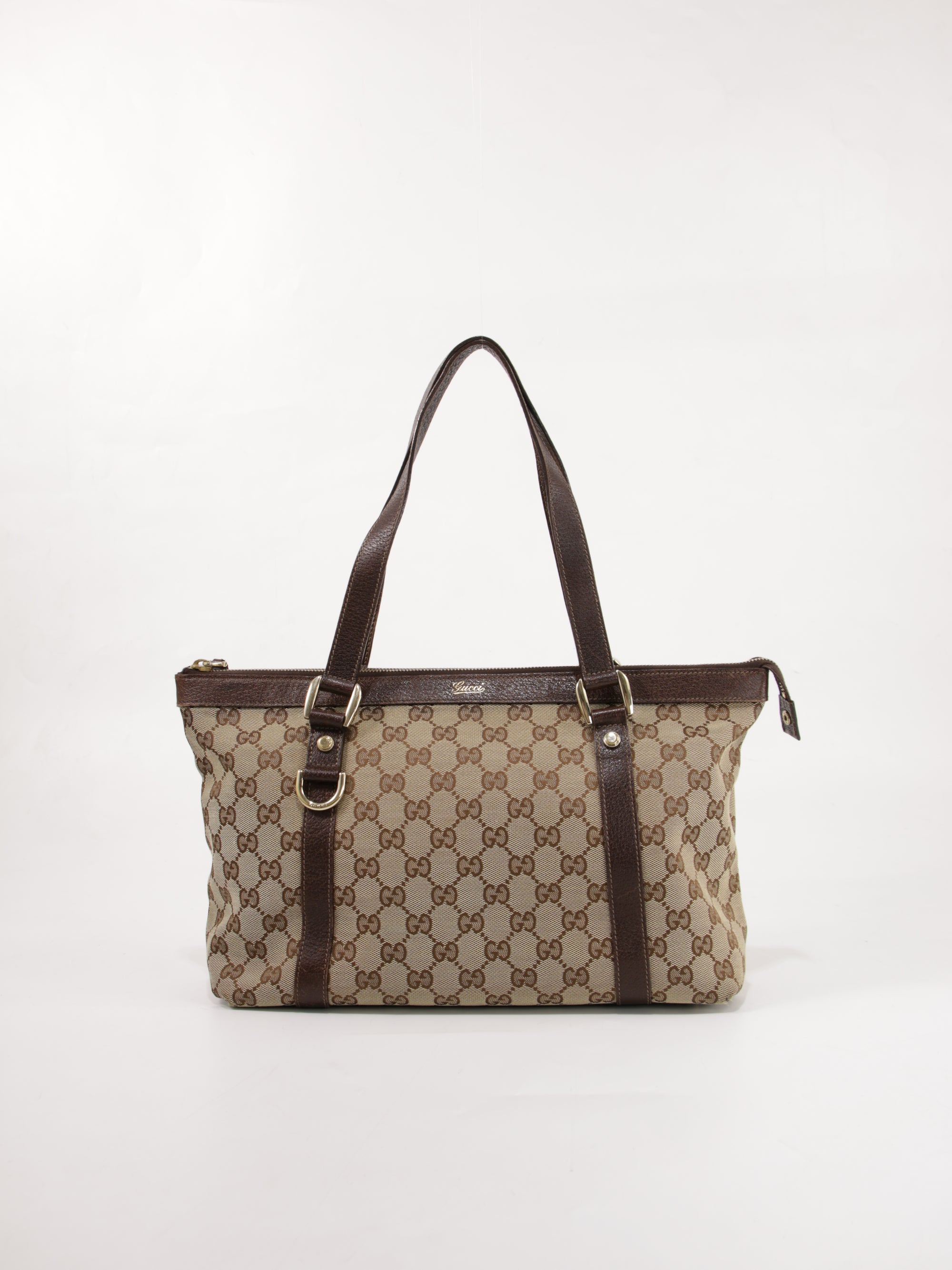 Abbey zip tote