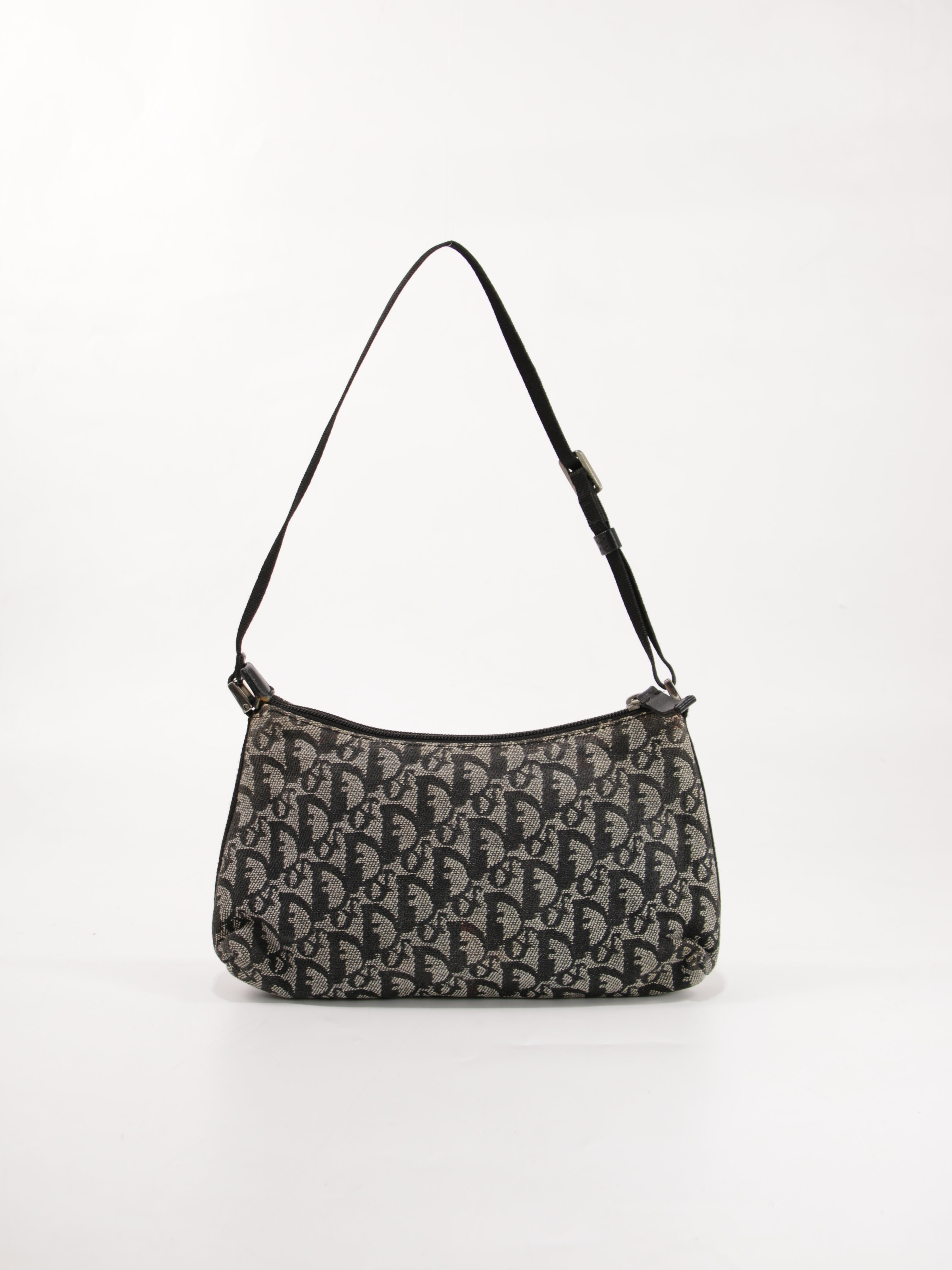 【美品】Chistian Dior  vintage handbag Christian Dior Authentic Vintage Brown Trotter Alma Handbag