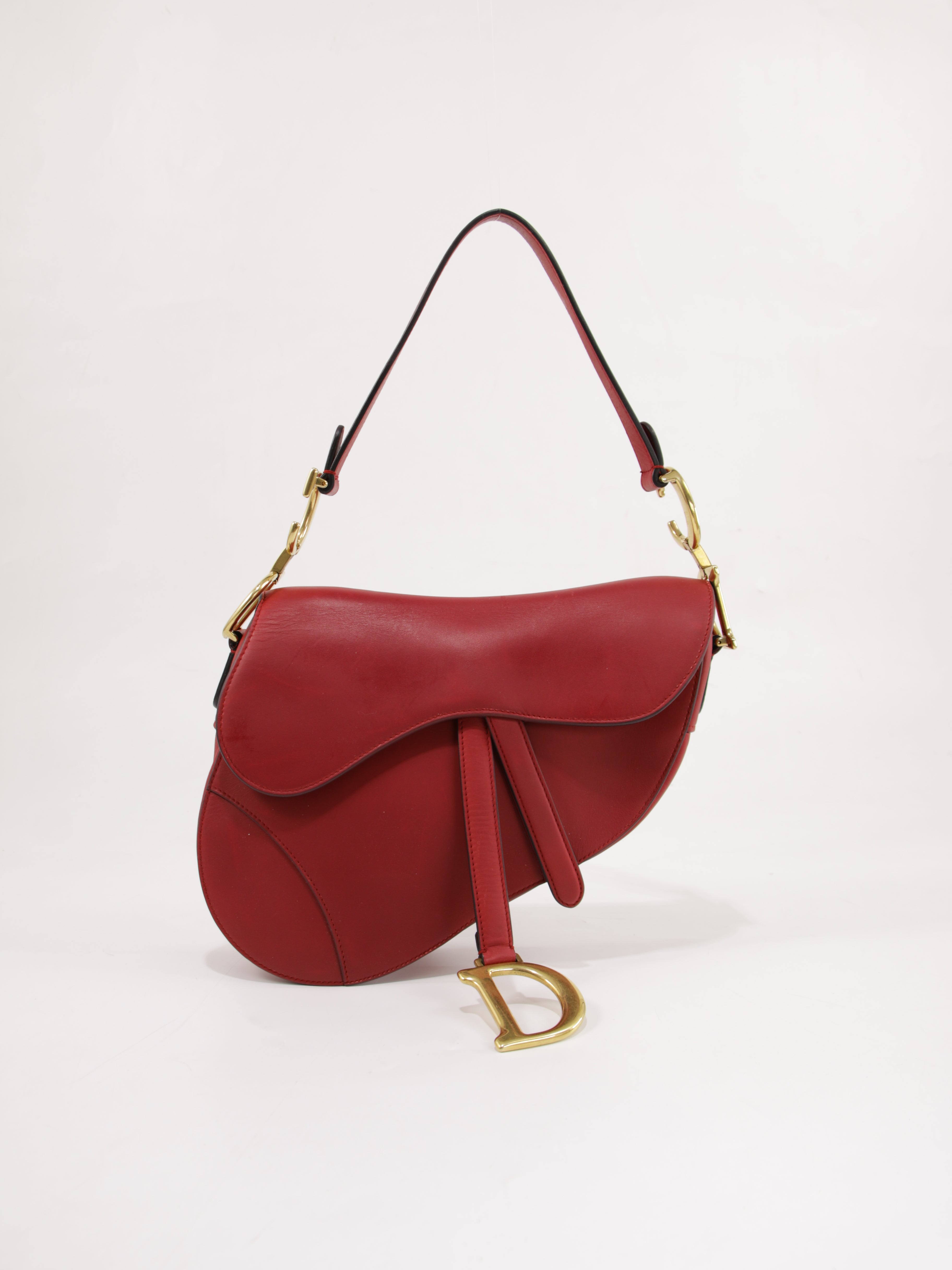 christian dior large saddle bag