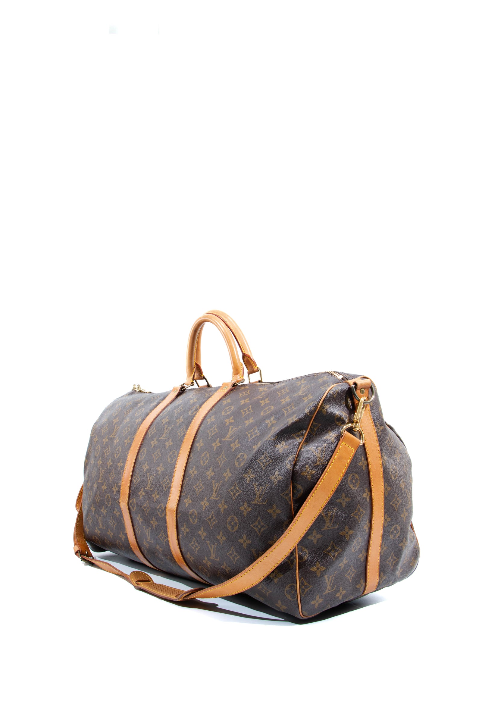 Keepall 55 Monogram w/Strap – Keeks Designer Handbags