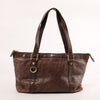 Abbey zip tote