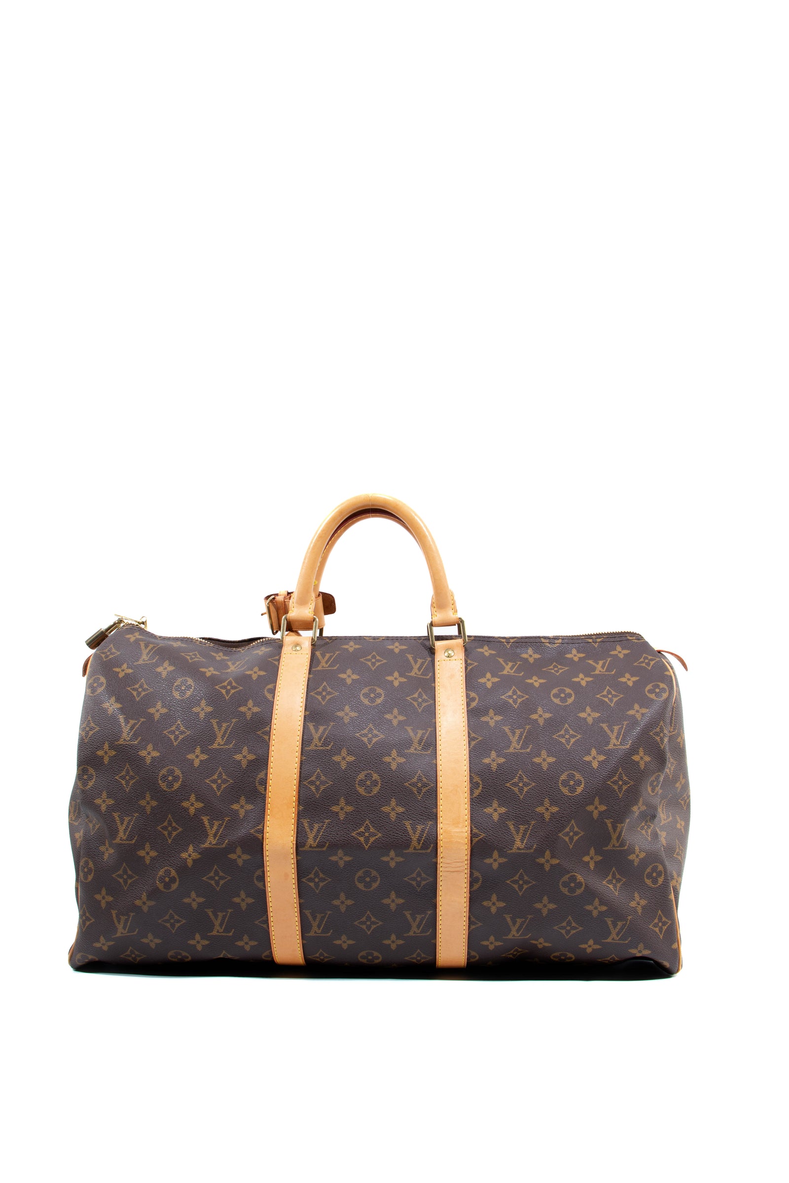 Louis Vuitton 2000 pre-owned Keepall 55 two-way bag, Brown