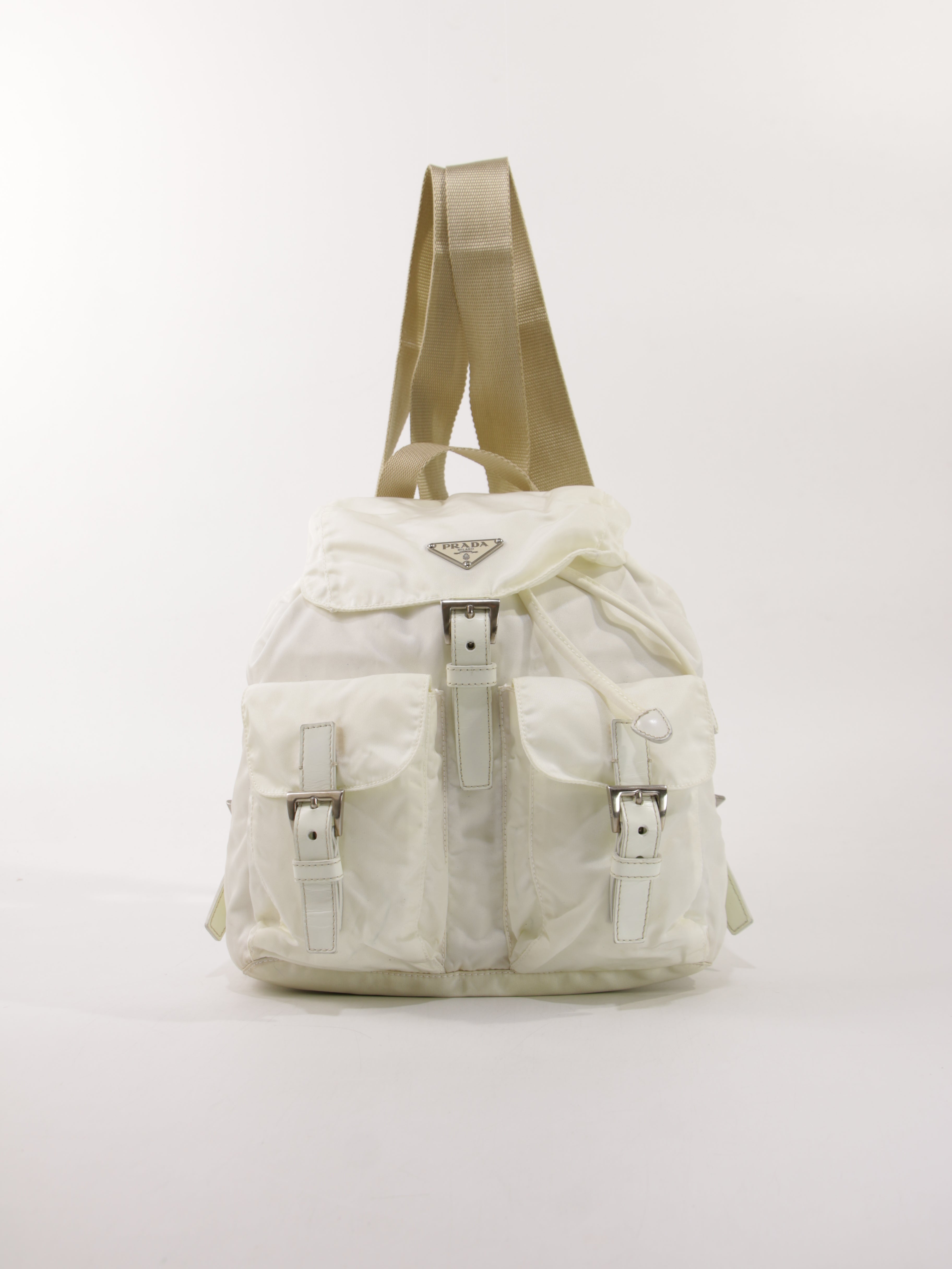 ☆美品・白タグ付☆PRADA TESSUTO VELA ナイロンリュック Velo Backpack – Collector's Cage