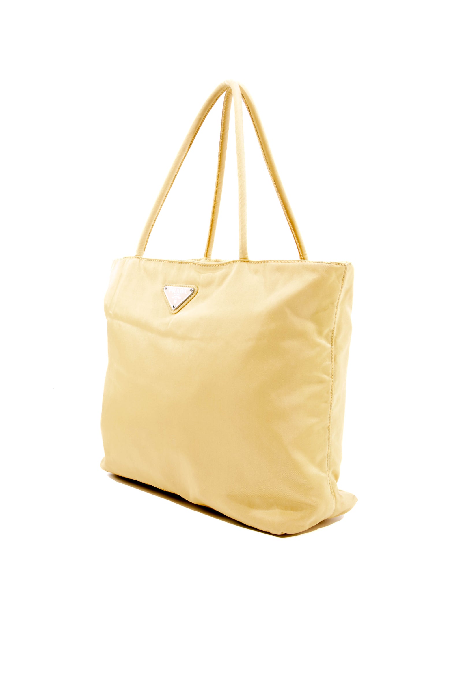 Prada tessuto nylon Beige Shoulder Bag - Article Consignment