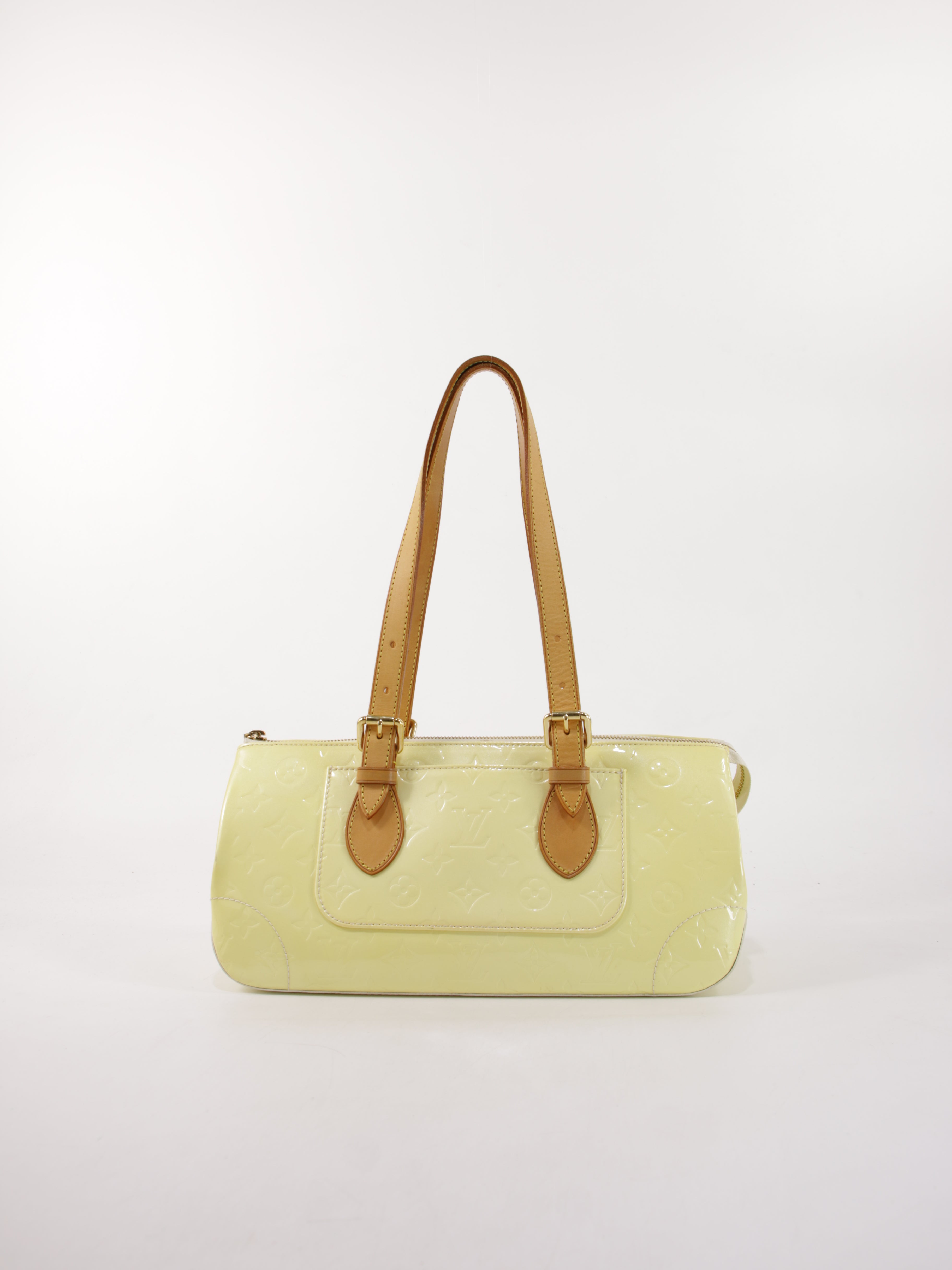 Louis Vuitton Rosewood Yellow Vernis leather | Ref. 39362