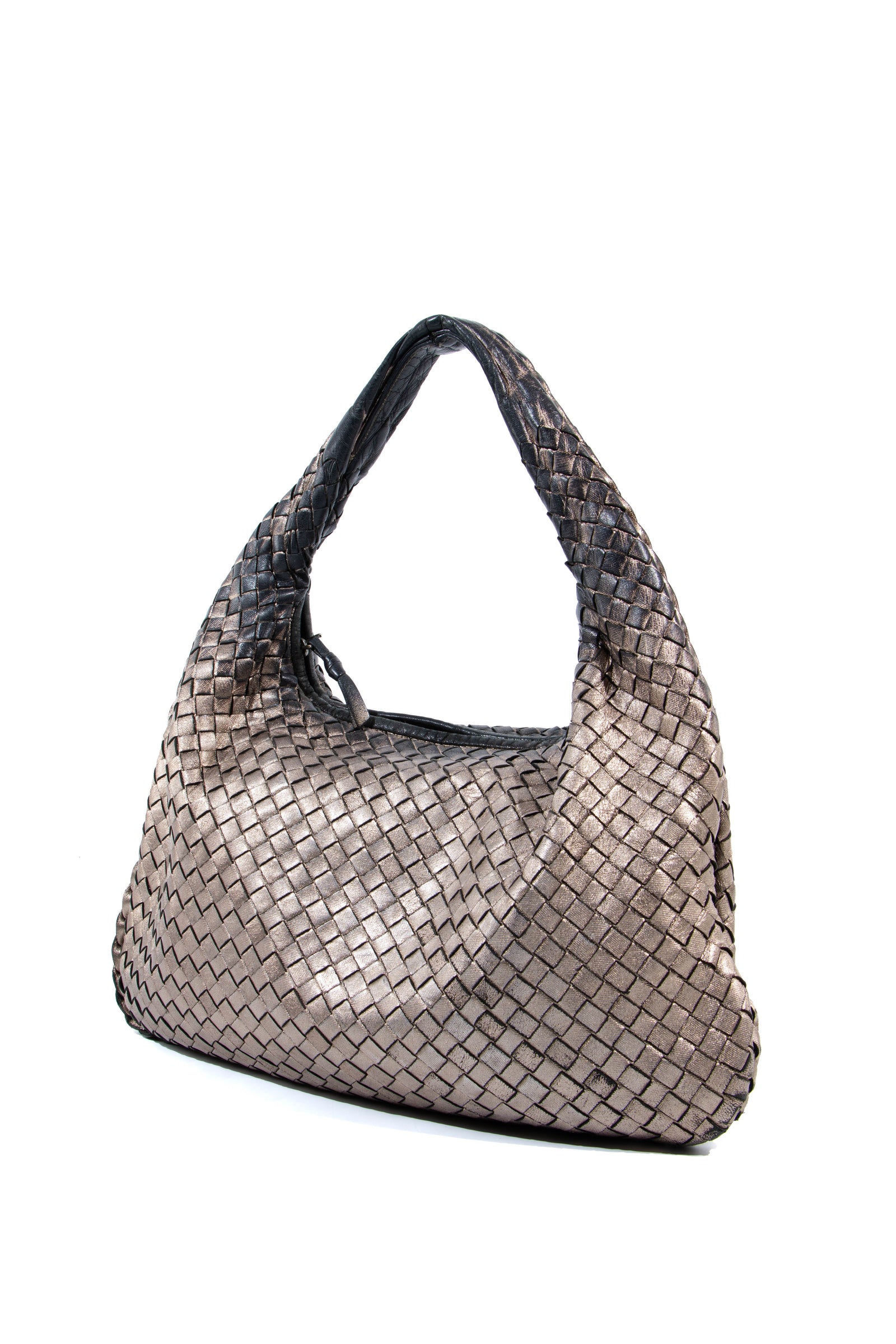 Bottega Veneta Intrecciato Hobo Medium White – Dyva's Closet