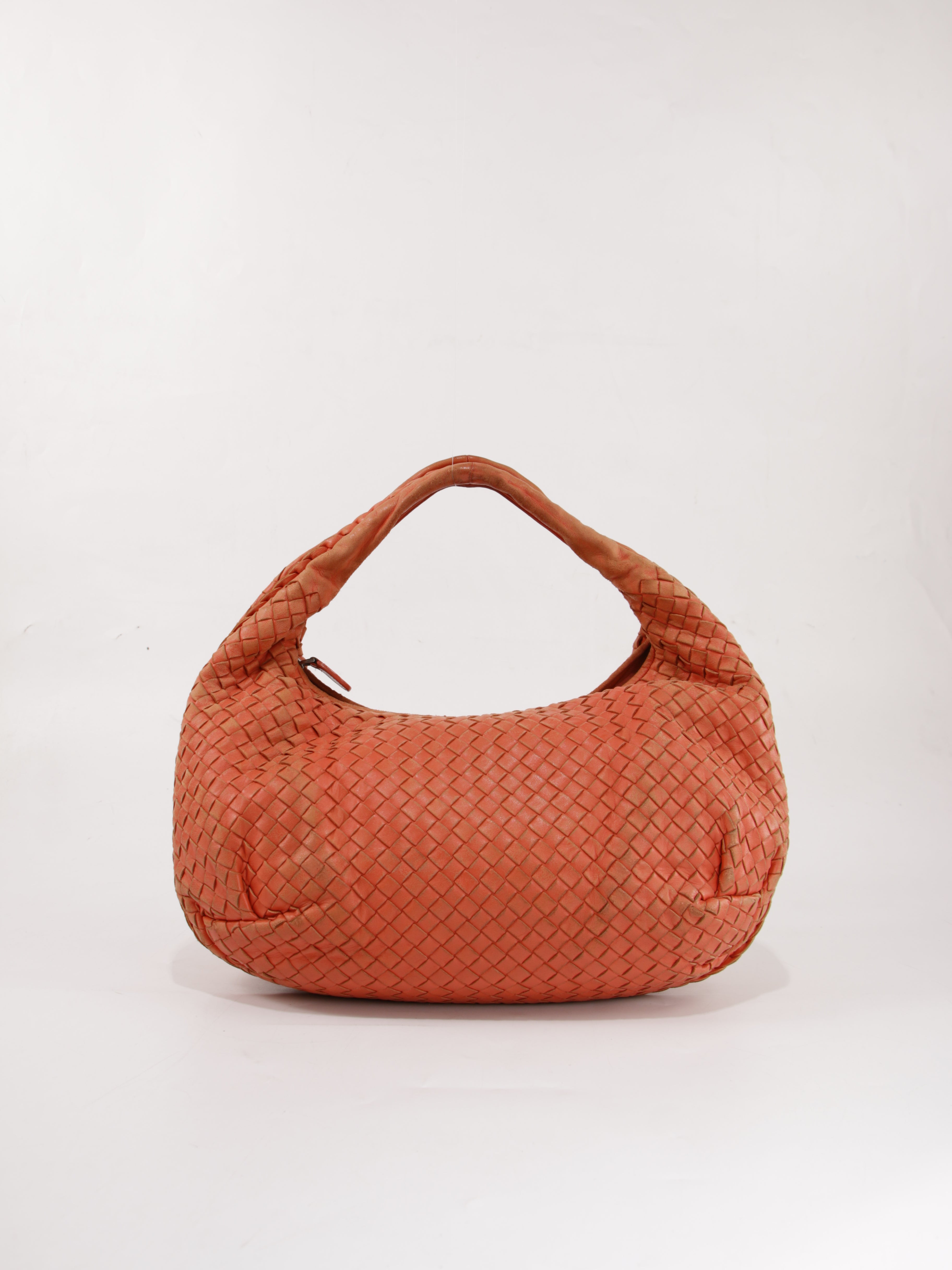 Bottega Veneta Medium Belly Hobo Orange Leather | Ref. 7061