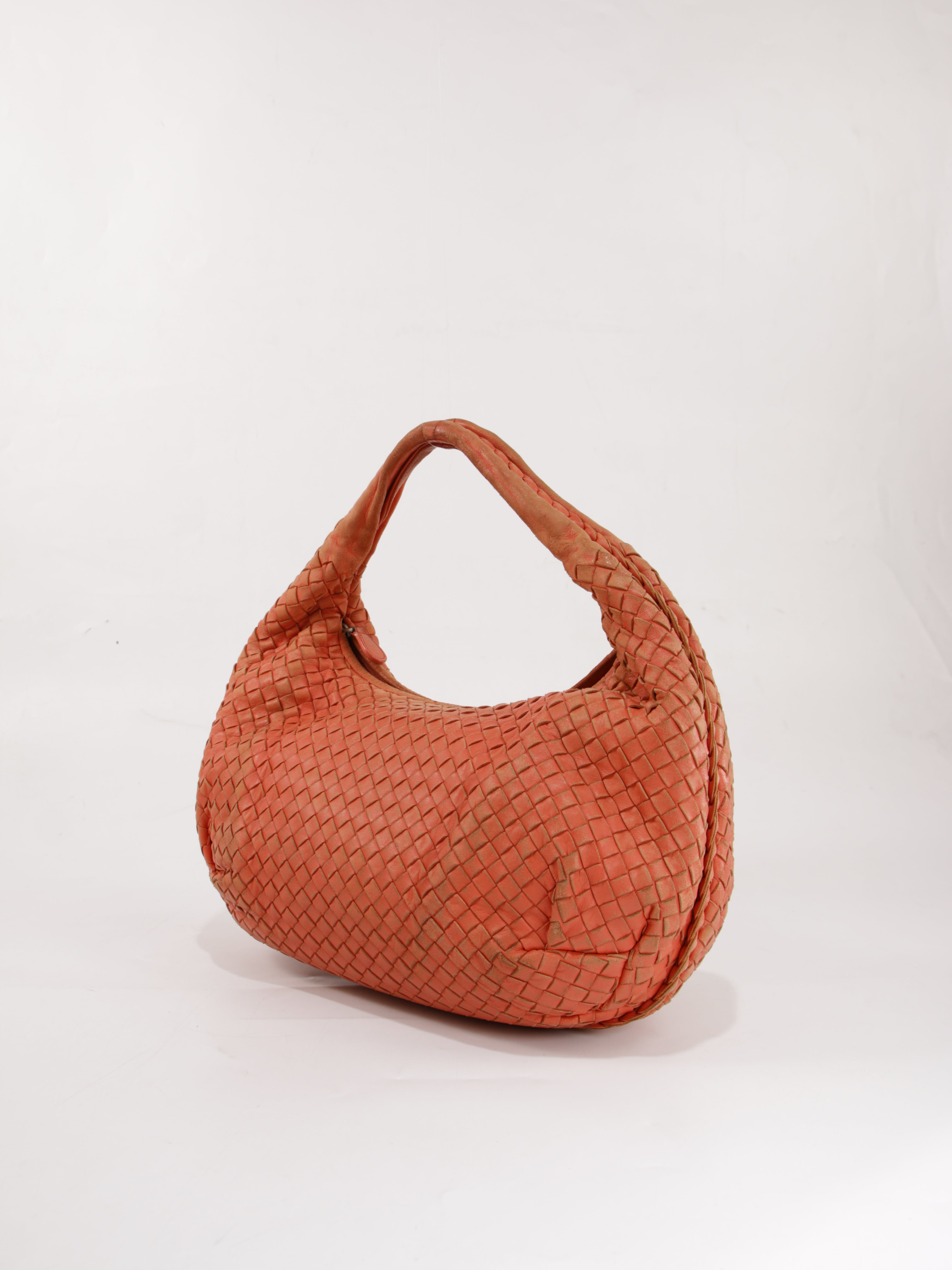 Bottega Veneta Medium Belly Hobo Orange Leather | Ref. 7061