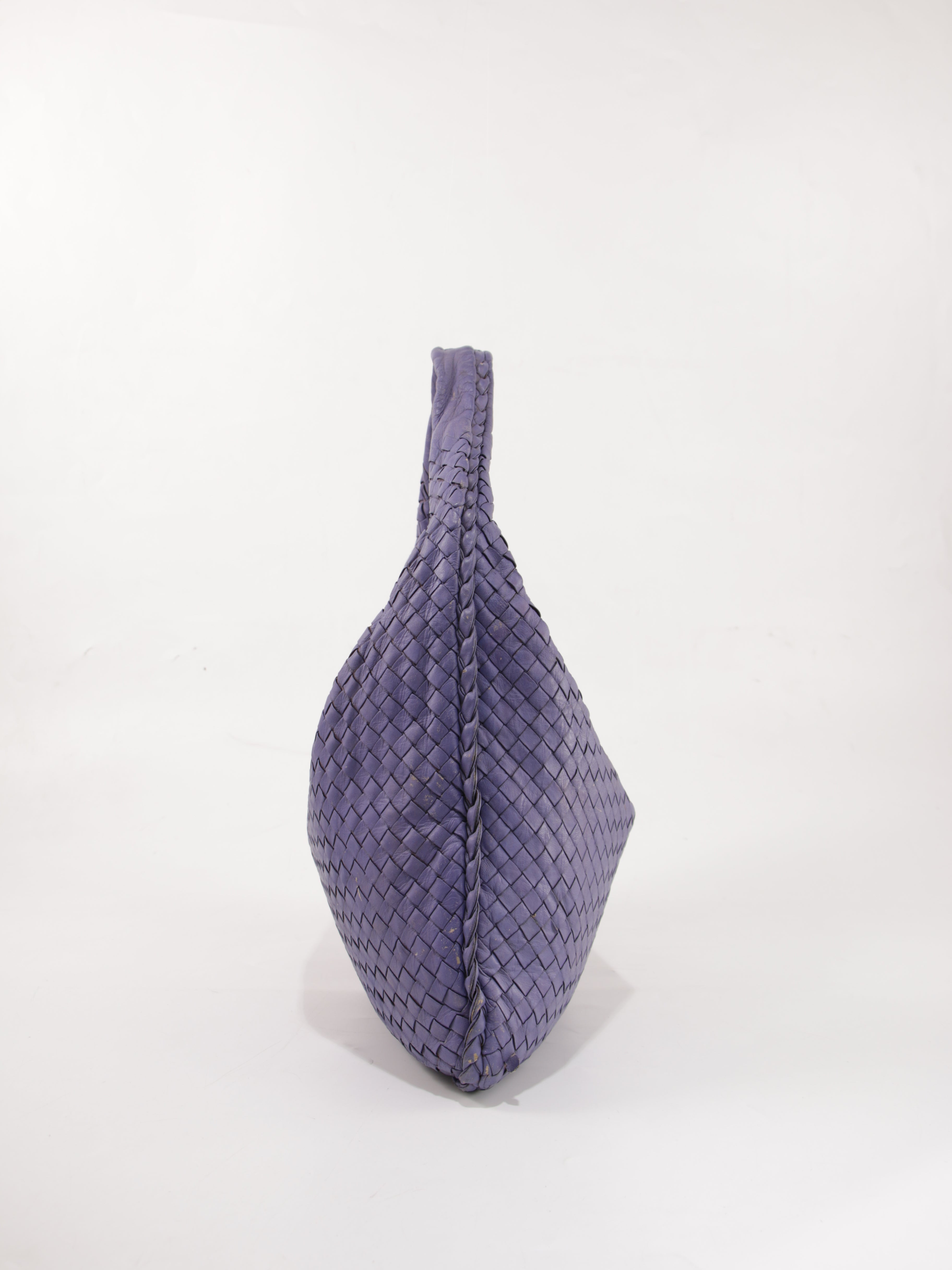 Bottega Veneta Large Hobo Purple Leather | Ref. 8146 – Collector's