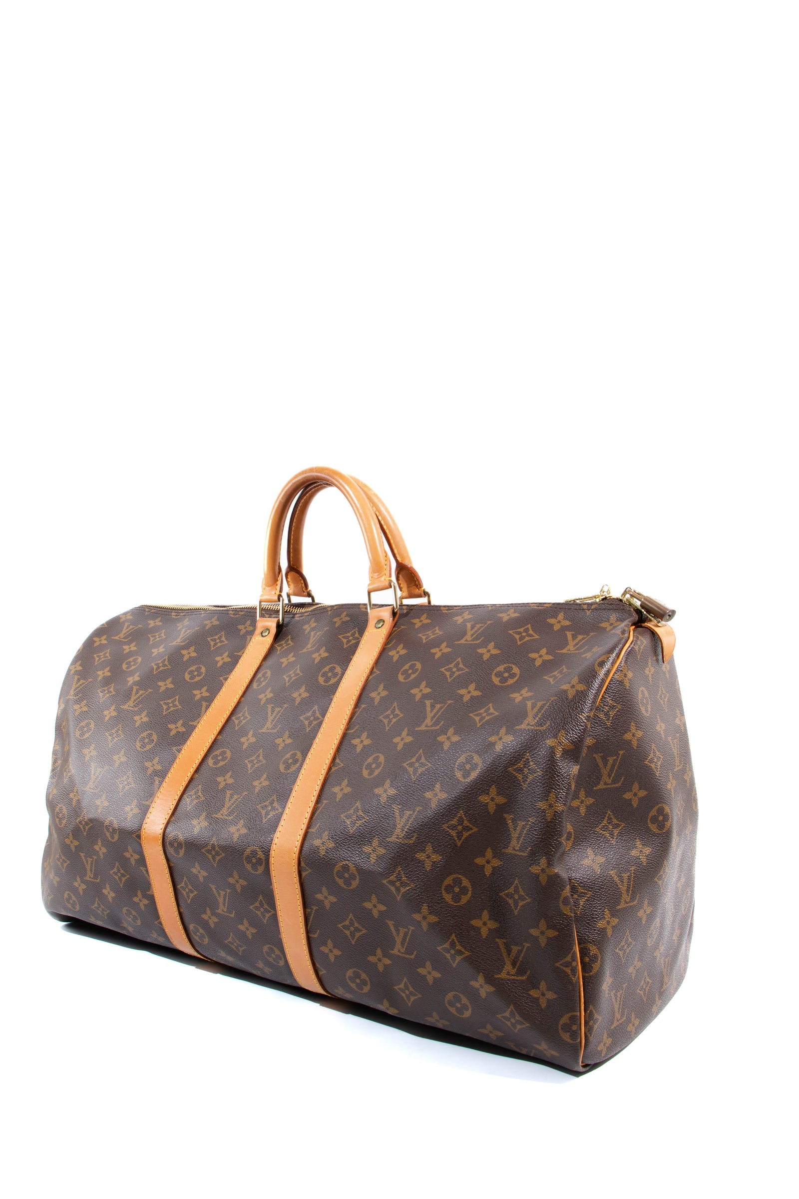 LOUIS VUITTON x Chapman Brothers, Keepall Bandouliere, Monogram Savane Ink  55 Midnight. Vintage Clothing & Accessories - Auctionet