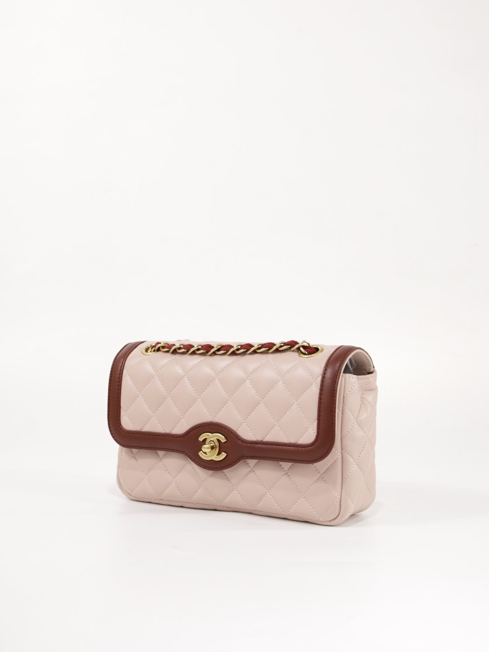Two Tone Flap Bag