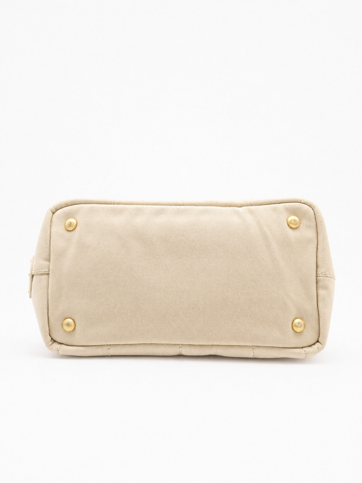 PRADA カナパバッグ　ベージュ Prada Small Canapa Beige Canvas | Ref. 39165 – Collector's Cage