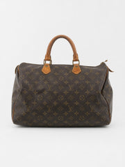 Louis Vuitton Speedy 35 Brown Canvas