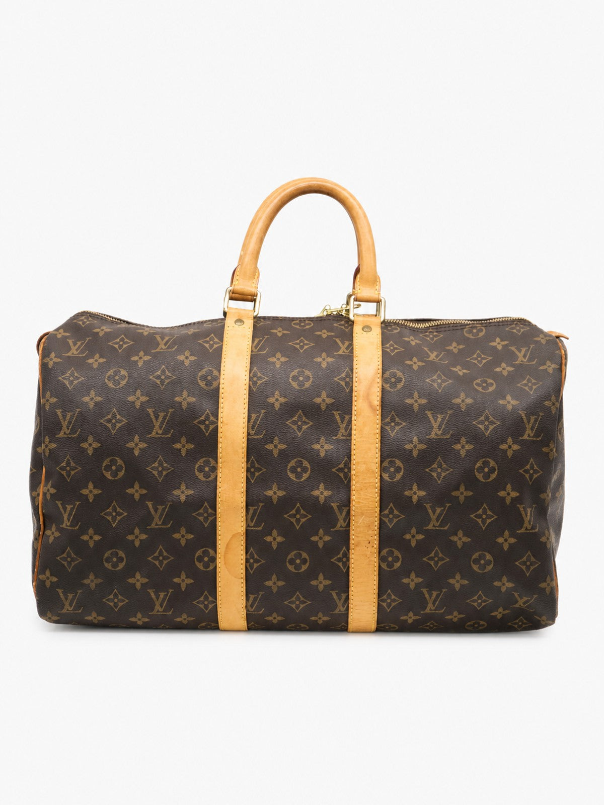 Louis Vuitton Keepall 45 Brown Canvas