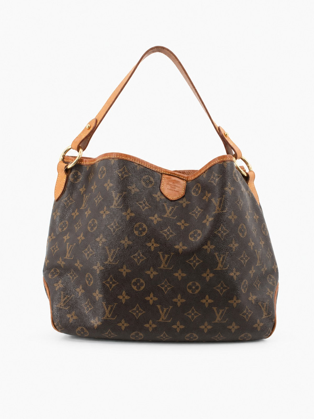 Louis Vuitton Shoulder Bag Brown Canvas