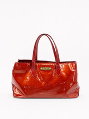 Louis Vuitton Wilshire PM Red Vernis leather
