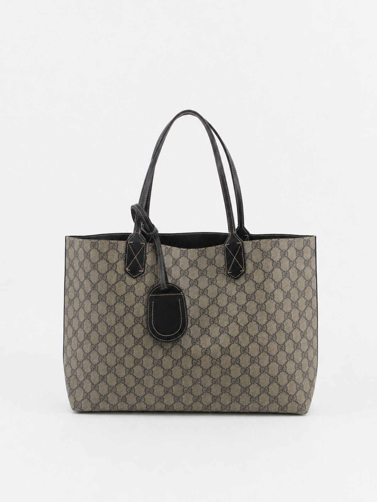 Gucci Tote Bag Brown Canvas