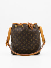 Louis Vuitton Petit Noé Brown Canvas