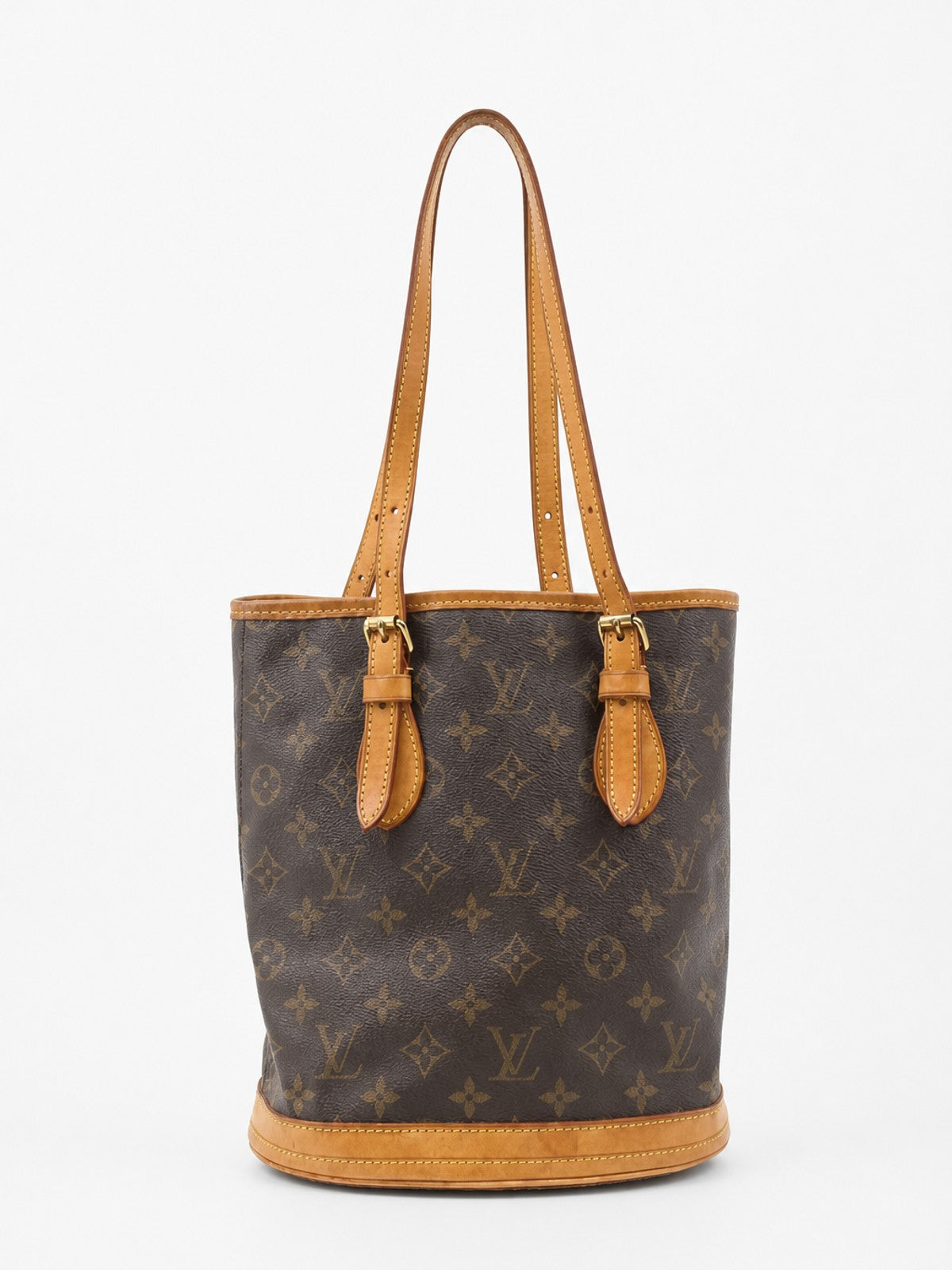 Louis Vuitton Mini Bucket Brown Canvas