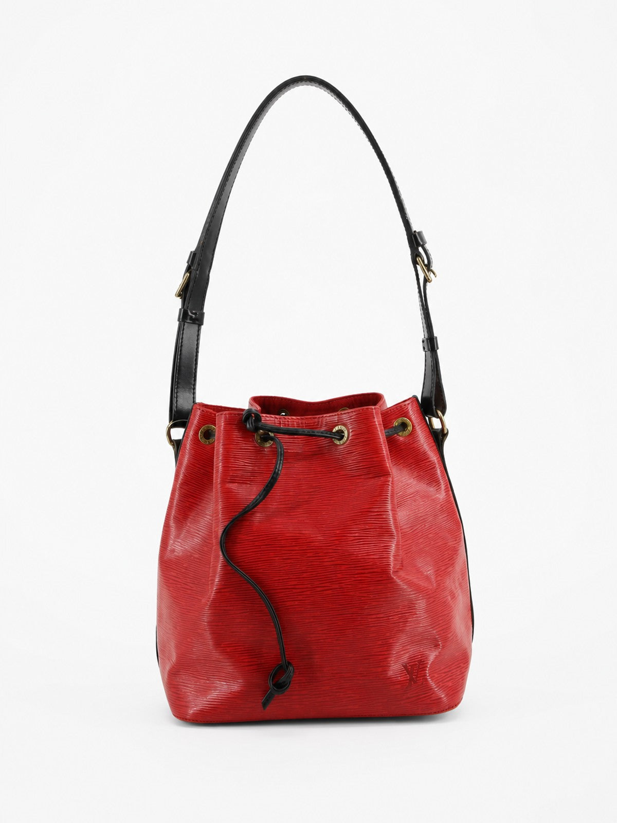 Louis Vuitton Petit Noé Red Epi leather