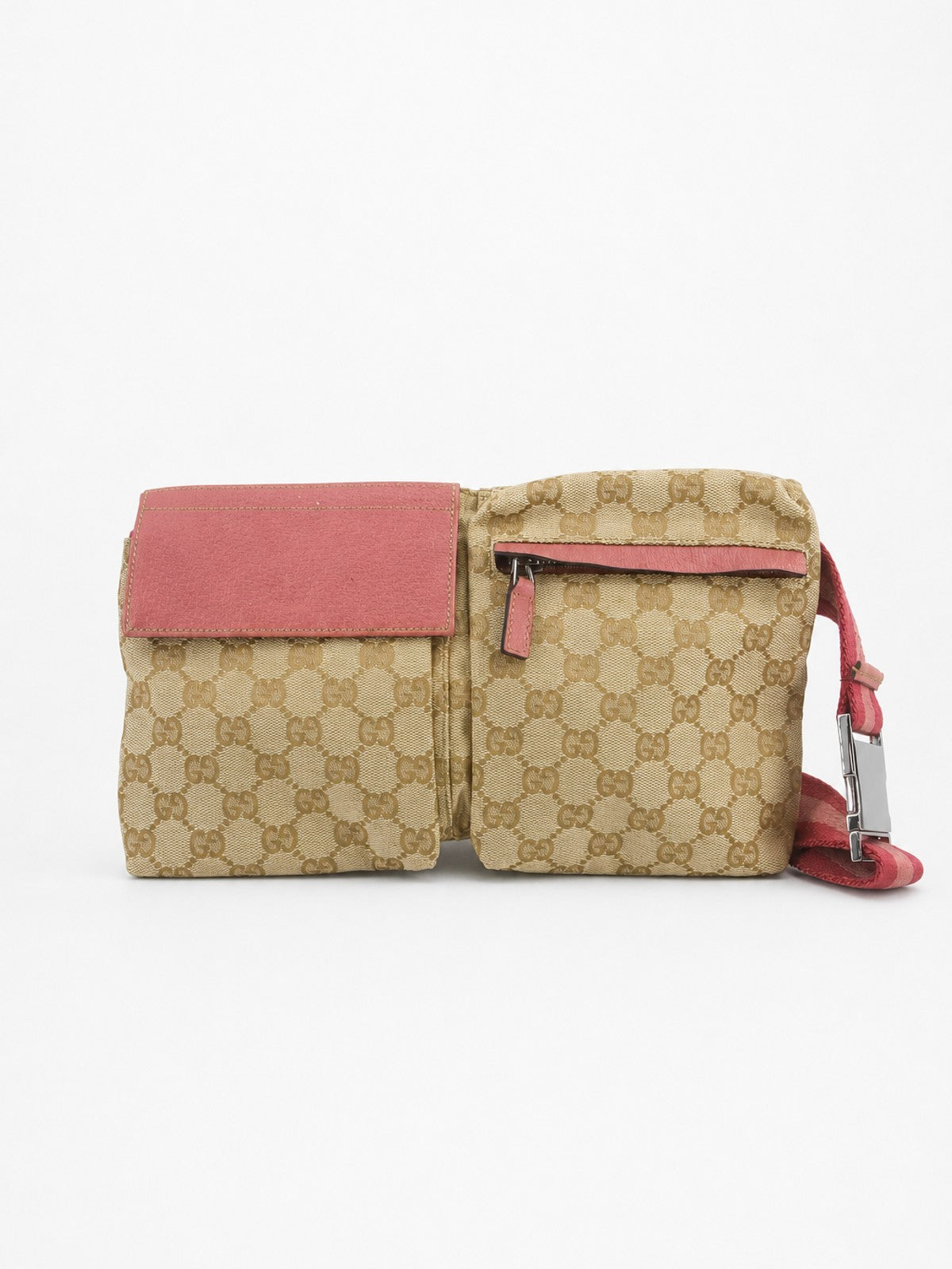 Gucci Shelly Pink Canvas