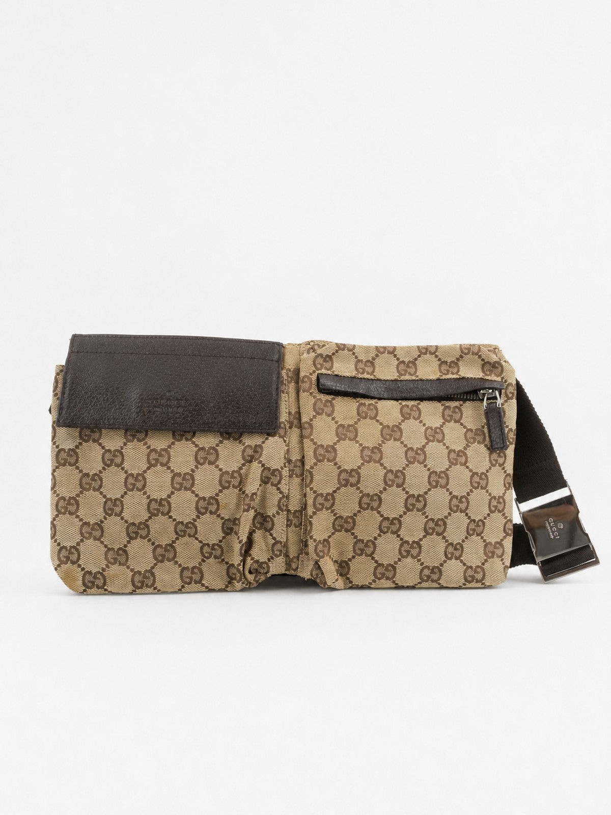 Gucci Shelly Brown Canvas