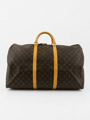 Louis Vuitton Keepall 60 Brown Canvas