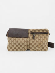 Gucci Shelly Brown Canvas