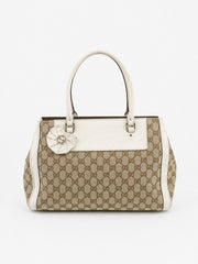 Gucci Shoulder Bag Brown Canvas