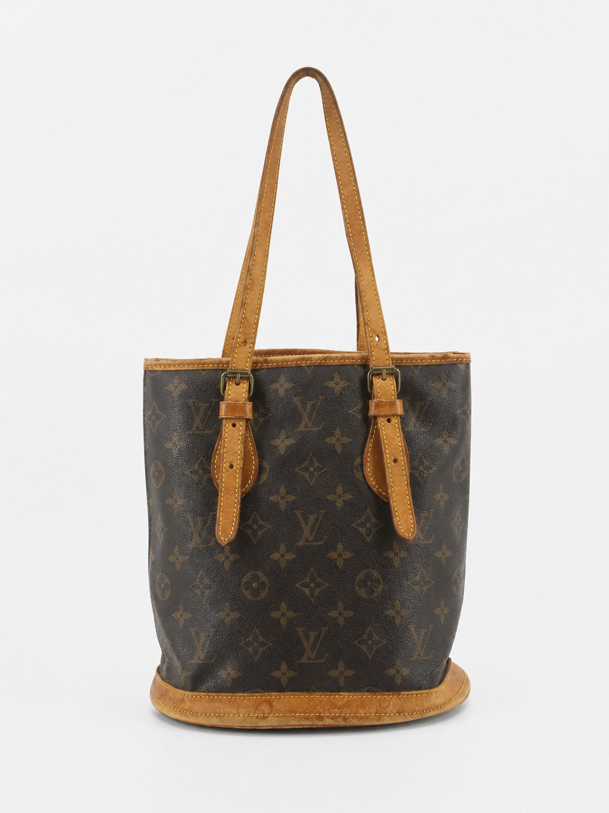 Louis Vuitton Mini Bucket Brown Canvas