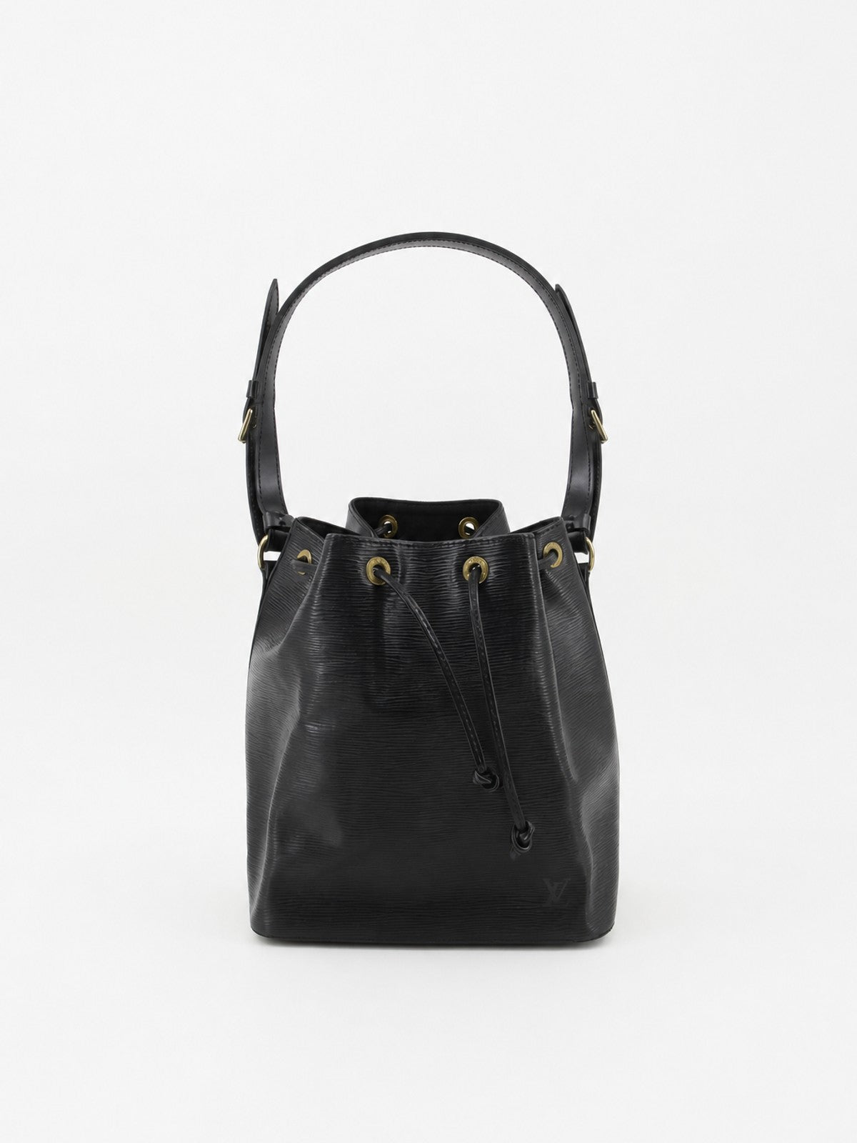 Louis Vuitton Petit Noé Black Epi leather
