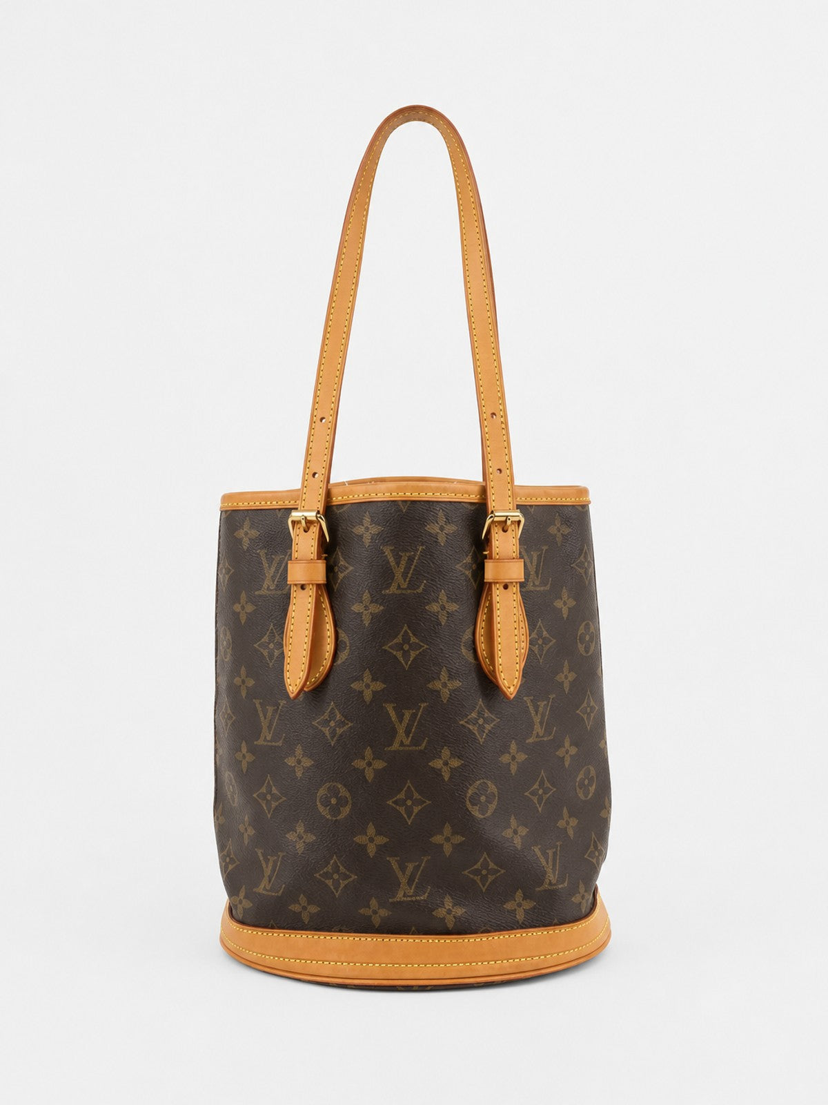 Louis Vuitton Mini Bucket Brown Canvas