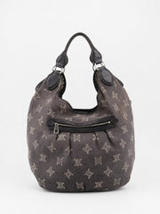Celine Shoulder Bag Brown Denim