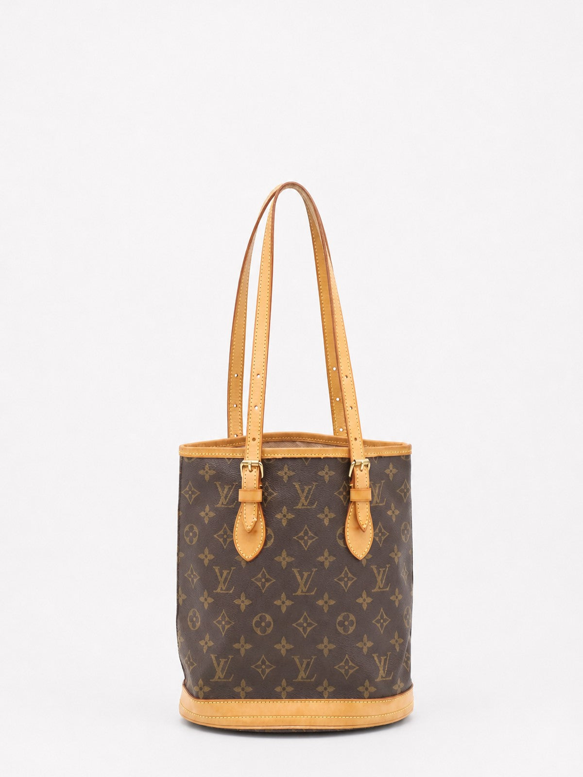 Louis Vuitton Mini Bucket Brown Canvas
